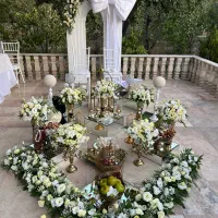 سفره عقد با گل ارایی طبیعی و مصنوعی|گل و گیاه طبیعی|تهران, صادقیه|دیوار