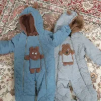 لباس گرم سرهمی کودک دوقلو|کفش و لباس بچه|دلیجان, |دیوار