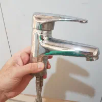 ۲ عدد شیر روشویی اهرمی برند قهرمان سالم