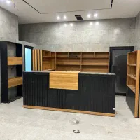 دکوراسیون تمام چوب برای کافه،مغازه