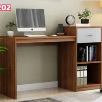 میز تحریر با کشو، کتابخانه، شلف (سری ۱)|میز تحریر و کامپیوتر|رشت, ولکس|دیوار