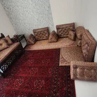 صنایع دستی شاه نشین پشتی کناره طرح چله|صنایع دستی و سایر لوازم تزئینی|مشهد, وکیل‌آباد|دیوار