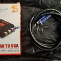 رابط AV به VGA|قطعات و لوازم جانبی رایانه|شیراز, سعدیه جنوبی|دیوار