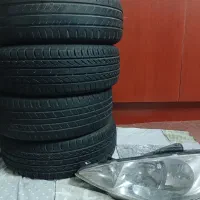 چهار حلقه لاستیک بارز ، سایز ۱۸۵ ، ۱۴ ،۶۵