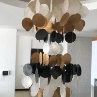 لوستر صدف طبیعی|لوستر و چراغ آویز|کرمان, |دیوار