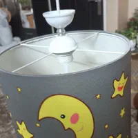 لوستر اتاق بچه همراه با روتختی و رو بالشتی|چراغ خواب و آباژور|تهران, نارمک|دیوار