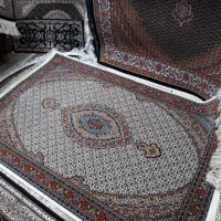 فرش آشپزخانه ماهی کرم مارک تبریز ۳۰۰۰تراکم