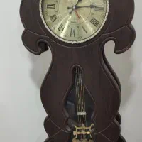 ساعت ایستاده چوبی