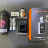 گیک ویپ T200 سیلور کیت زئوس