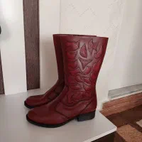 نیم بوت چرم