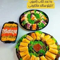 تهیه انواع فینگرفود و دسر و ژله