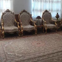 مبل ۷نفره با میز غذاخوری چهارنفره|مبلمان خانگی و میز عسلی|مرند, |دیوار