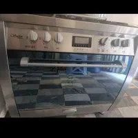 اجاق گاز فر دار. در حد نو