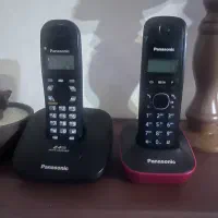 دوعدد تلفن پاناسونیک درحد نو استفاده نشده