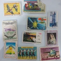 تعدادی تمبر کلکسیونی