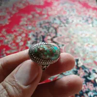 انگشتر فیروزه نیشاپور رکاب استاد بهرام|جواهرات|کرمانشاه, |دیوار