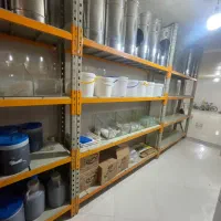 راک صنعتی 8دستگاه 5طبقه عمق50  تعداد 50عدد قفسه