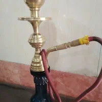 قلیون برنجی|کلکسیون اشیاء عتیقه|قم, نیروگاه|دیوار