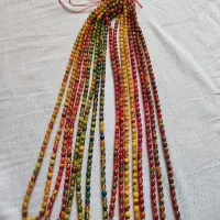 تسبیح کهربا پرچمی بسیار زیبا و خوش تراش