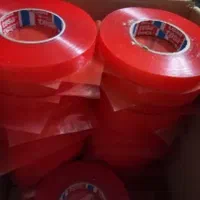 چسب دوطرفه شیشه ای روکش قرمز 210میکرون|عمده‌فروشی|تهران, تهران‌نو|دیوار