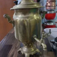 سماور قدیمی برنجی اصل