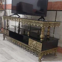 بوفه میز تویی برنجی