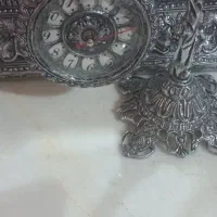 آینه وشمعدان برنز