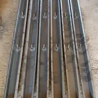 قالب لوله کول رایزر بیضی درب چاه پایه فنس|مصالح و تجهیزات ساختمان|رزن, |دیوار