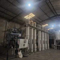 کارگر کارخانه شالیکوبی