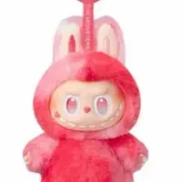 عروسک لبوبو صورتی قرمز