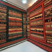 فرش ۱۲ متری قرمز بسکابادی ۷۰۰شانه ایران|فرش|مشهد, امیر|دیوار