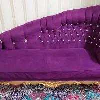 یک مبل 6 نفره و 1 میز تلفن|مبلمان خانگی و میز عسلی|ورامین, ورامین|دیوار