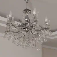 لوستر ۶شاخه  ۲عدد درحدنو|لوستر و چراغ آویز|تهران, قلهک|دیوار