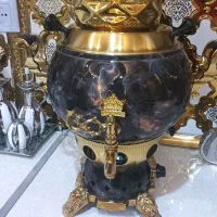 سماور گازی شش لیتری طرح سنگ نوی نو