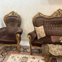 مبل کلاسیک ۹نفره|مبلمان خانگی و میز عسلی|اصفهان, شهرک قدس|دیوار