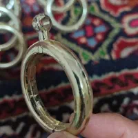 حلقه پرده طلایی