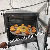 تنور سایز ۵۰ دوسینی ساج دار  تنورگازی چکشی