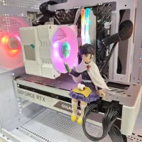 کیس گیمینگ سفید، ترکیب قدرت و زیبایی|رایانه رومیزی|بندر انزلی, جهانگانی|دیوار