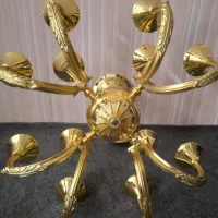 لوستر ۴ شاخه ۱۲ شعله|لوستر و چراغ آویز|تهران, تهرانپارس شرقی|دیوار