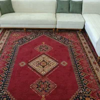 دوتا فرش 9متری رنگ لاکی ترند این روزا|فرش|قزوین, |دیوار