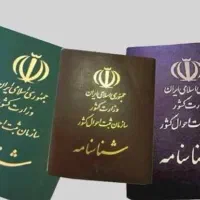 یک عدد شناسنامه گم شده
