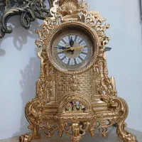 ساعت برنز آبکاری طلایی عتیغه