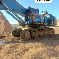 راننده بیل هستم. و تریلی بدون پایه یک فقط از معدن