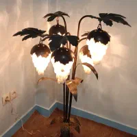 آباژور با خوشه های انگور فوق العاده زیبا|چراغ خواب و آباژور|پرند, فاز ۲|دیوار