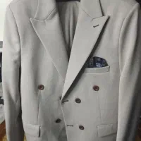 فروش کت وشلوار رنگ کرم