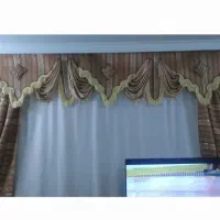 پرده اندازه ۳متر ارتفاع و ۴ متر طول