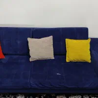 مبل راحتی سرمه ای|مبلمان خانگی و میز عسلی|کوهدشت, |دیوار