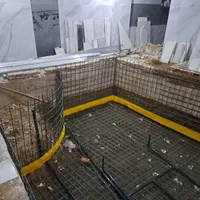 اجرای استخر بتنی آرماتور بند آرماتوربند آرماتور