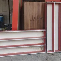 میز کار و قفسه دیواری