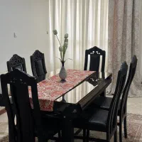 میز نهار خوری 6 نفره